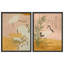 Ensemble de 2 impressions murales encadrées de grue japonaise-112374815-112374816