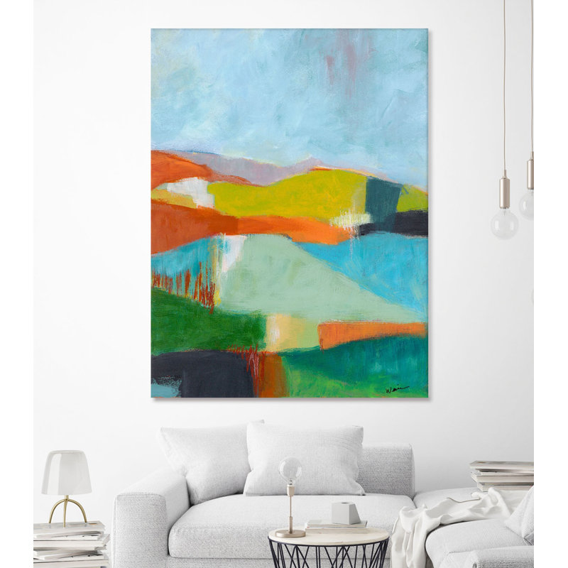 «North Bay Hills» par Jan Weiss, reproduction d'art sur toile tendue