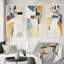 Reappearance Of Memories Retro Collage - Abstract Art Set Of 3 Pieces-1875779936-1875779943