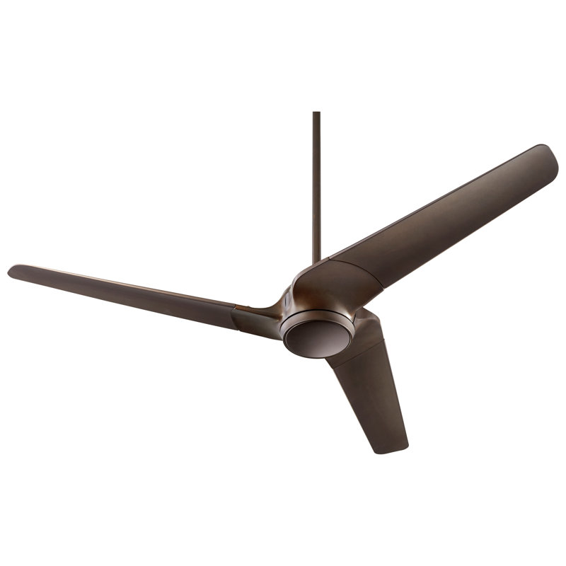 Westerlund 56'' Ceiling Fan with Light Kit, Oiled Bronze