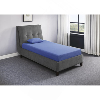 Ensemble de matelas et oreiller 7inch avec matelas en mousse viscoélastique imprégnée de gel