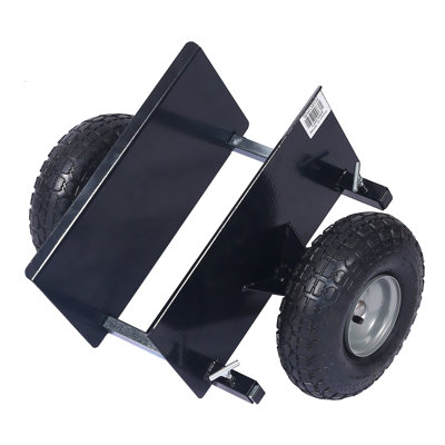 600Lb Panel Dolly , 10In. Pneumatic Wheels