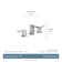 Moen 90 Degree 8 in. Widespread 2-Handle Mid-Arc Bathroom Faucet Trim Kit in Chrome (Valve Not Included)