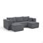 Canapé modulaire compact en velours côtelé-1426791113