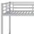 Full Over Full Metal Bunk Bed-102095720