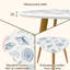 Ensemble de 2 tables basses gigognes Triangle Nesting Seashell Starfish