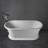 67" x 32" Freestanding Soaking Solid Surface Bathtub
