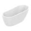 Baignoire autoportante en acrylique 67 po x 32 po Cora-83665412