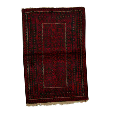 Afghan Wool Southwestern Area Rug