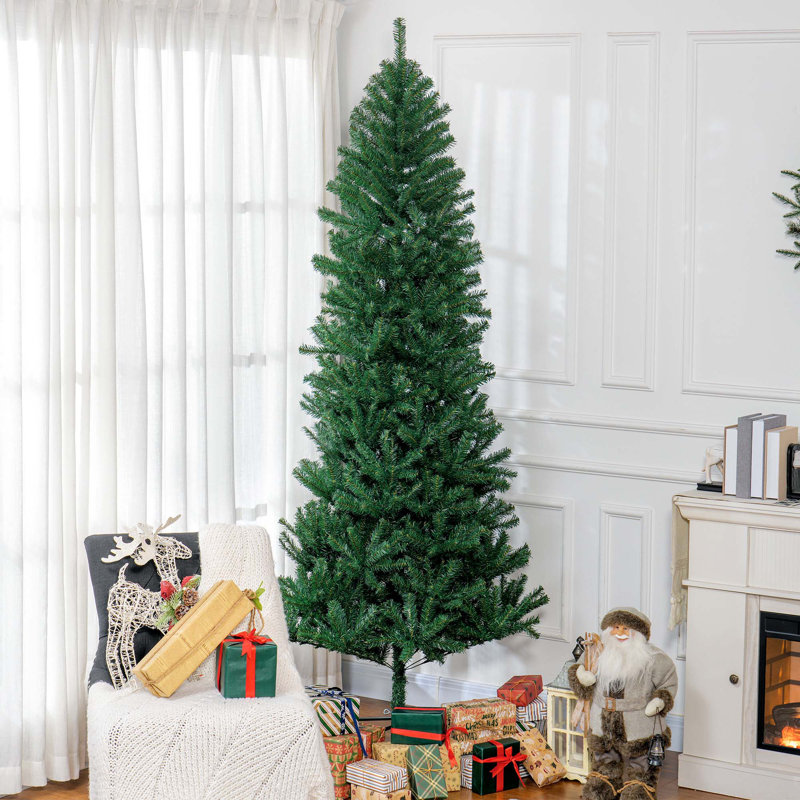 Sapin de Noël artificiel de 8 pi avec 816 pointes de branches réalistes