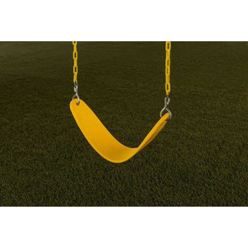 Ultimate Swing Seat with Chains, supports up to 250lbs, Yellow