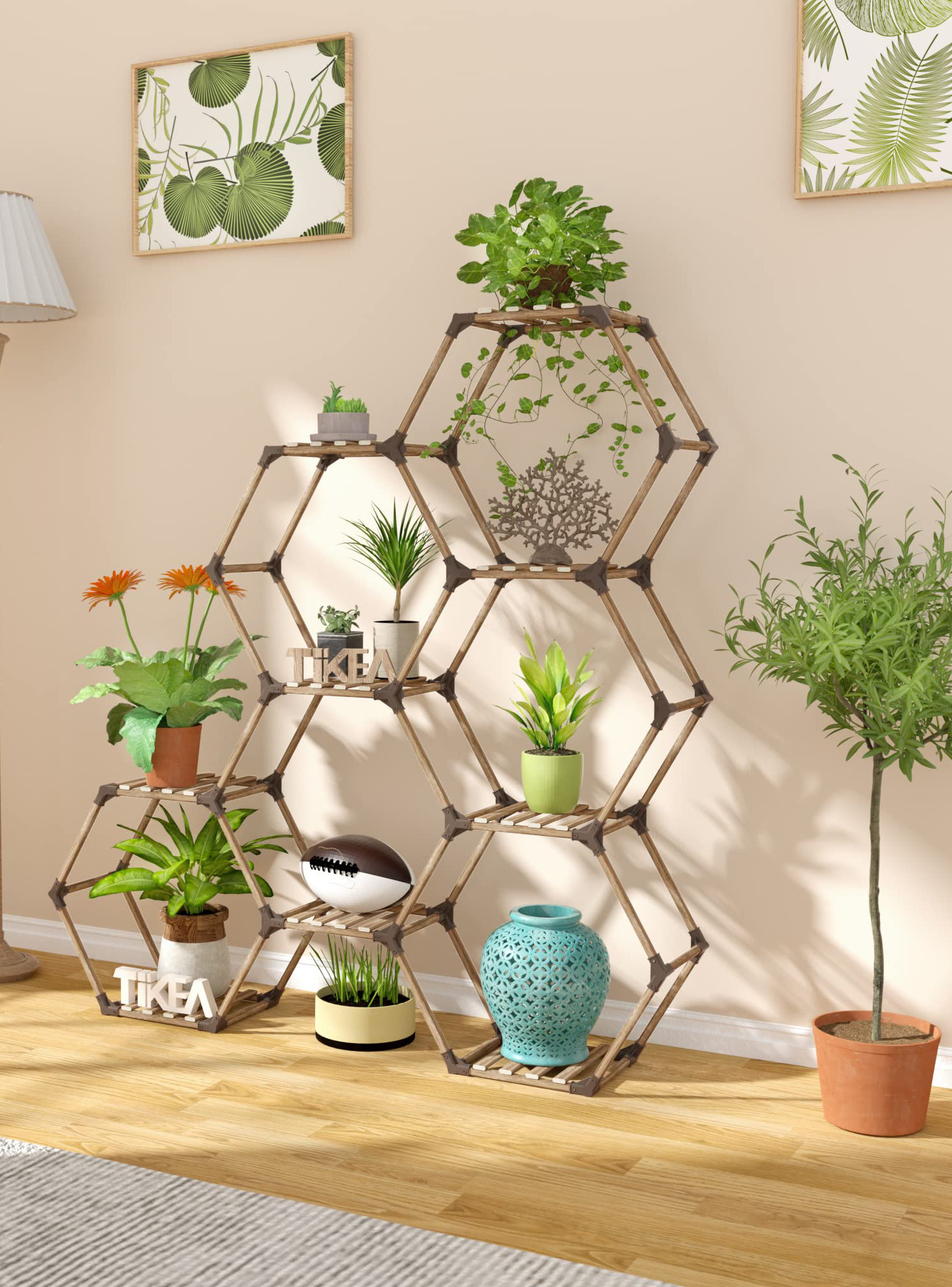 4 Pièces Support D'Ananas À Support De Support Pour Plante À