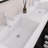 72" Wall-Mounted Double Bathroom Vanity With Resin Top And 4 Soft Close Drawers-714652962