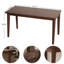 Bureau d'écriture compact en bois massif pour petites chambres et espaces restreints