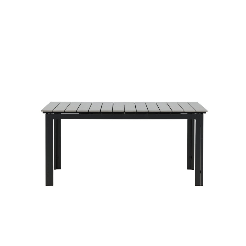 Faiyaz Rectangular Wicker Extendable Outdoor Dining Table , cm W cm D, H75 x L160 x W90cm