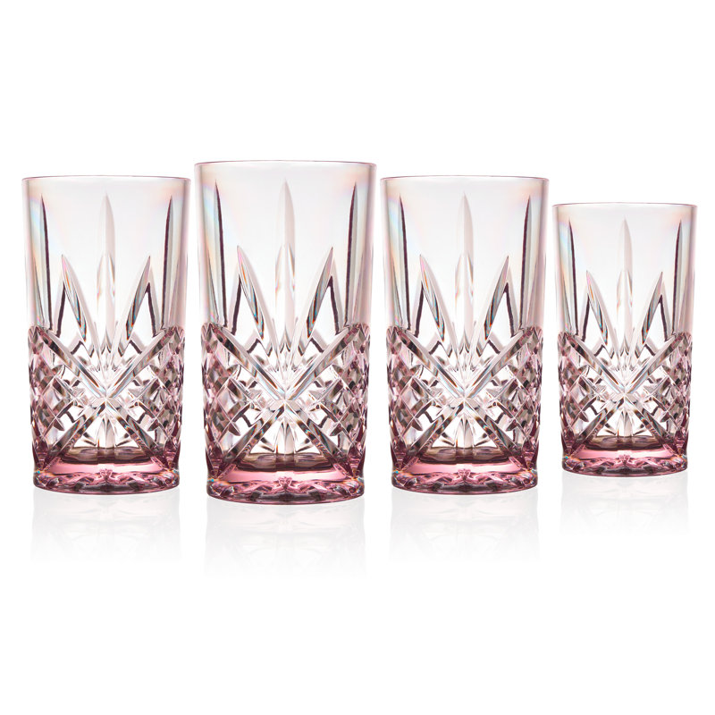 Highball en acrylique Dublin, Rose