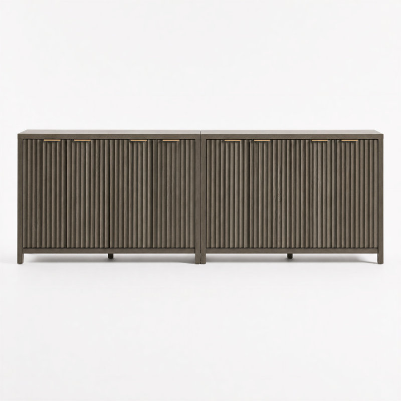 282cm Sideboard, Midnight Oak