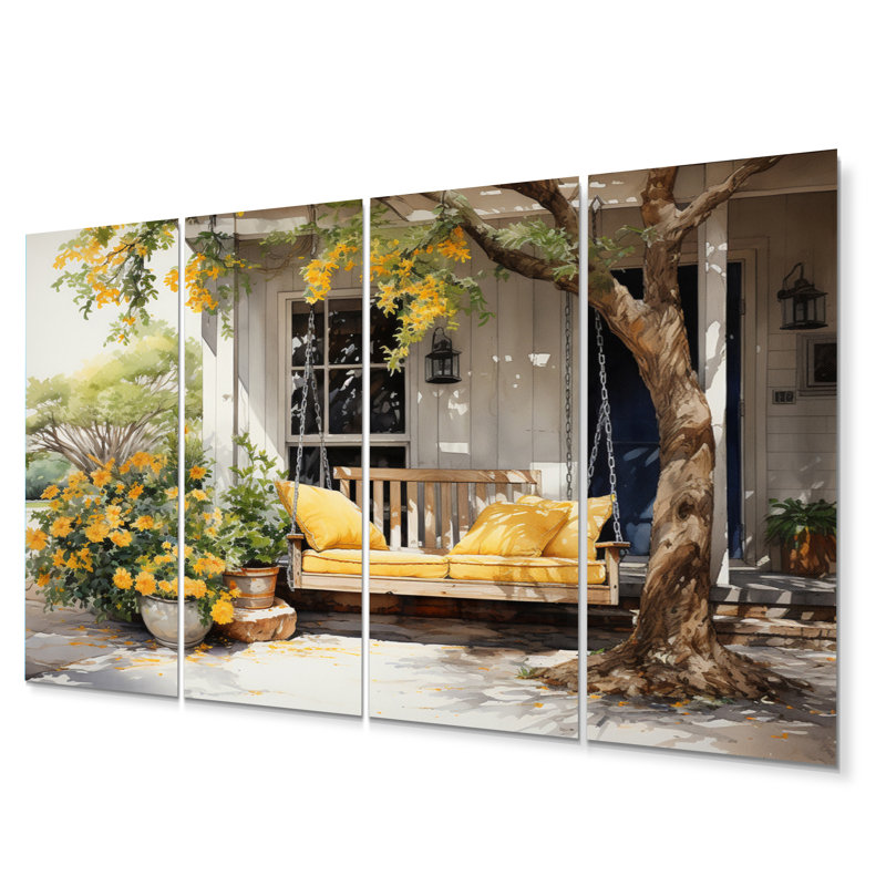 Osborn - Ensemble de décoration murale floral en métal
