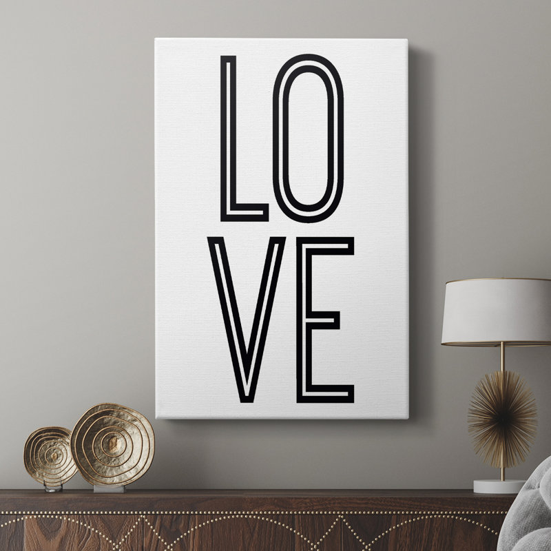 Bold Love II - galerie sur mesure, H 27 po x l 18 po