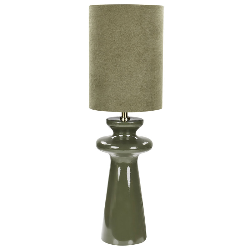 Bozarth Ceramic Table Lamp, Green