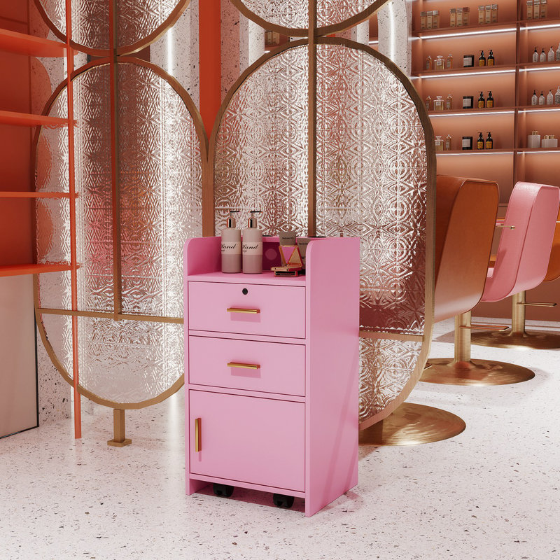 Armoire de rangement pour table de maquillage