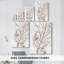 Palm S Carnets III - Toile tendue avec châssis de qualité supérieure - Prêt à être accroché-950888386