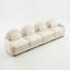 Canapé en forme de nuage avec dossier incurvé et accoudoirs, coussins lombaires, conception modulaire avec coussin de soutien double couche, assemblage facile pour le salon-1319373875