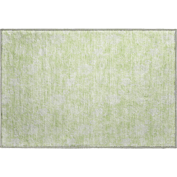 Premium Machine Washable Prisco Aloe Rug