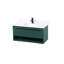 Ensemble de meuble-lavabo simple mural 40 po Roman-1264262773