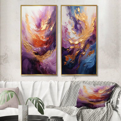 Ensemble de salon Golden Fushia Surge