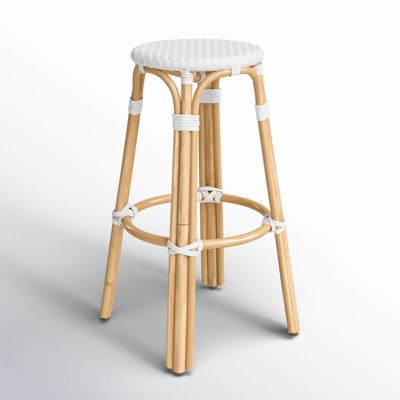 Alastair Hand-Woven Rattan Bar & Counter Stool