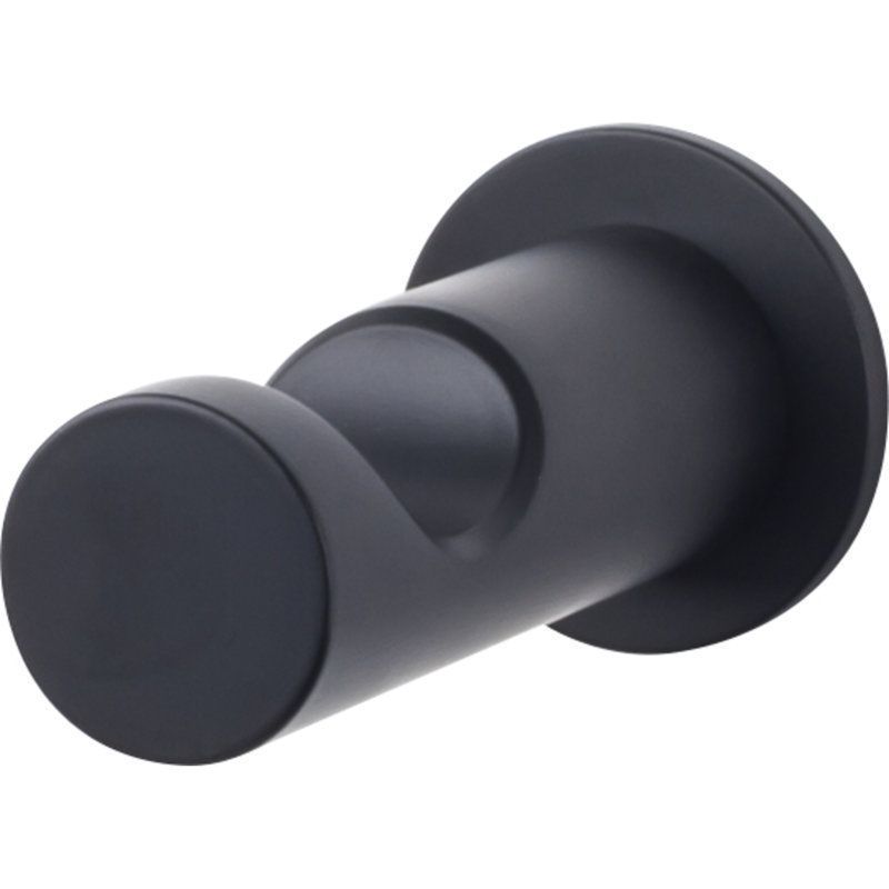 Hopewell Bath Wall Bath Hooks, Flat Black