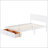 Full Size Platform Bed With Under-Bed Drawers-1941674000