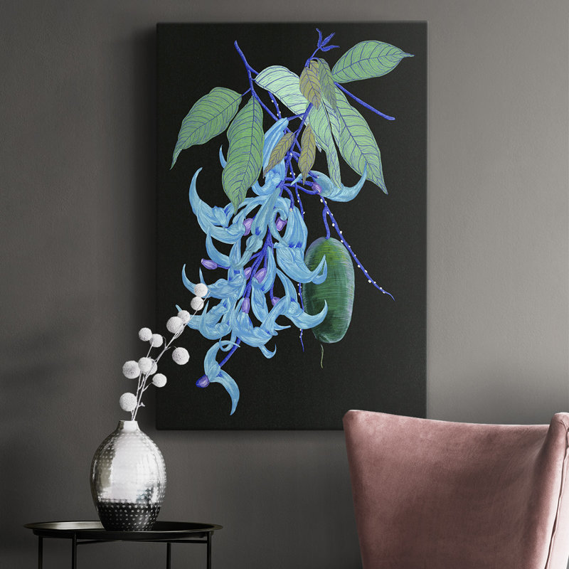 «Jade Vine II», impression sur toile tendue, H 36 po x l 24 po x P 1 po