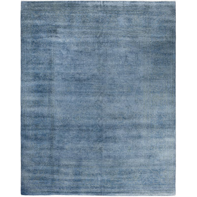 Overdyed One-of-a-Kind 8' 3" X 10' 4" Hand Knotted Area Rug