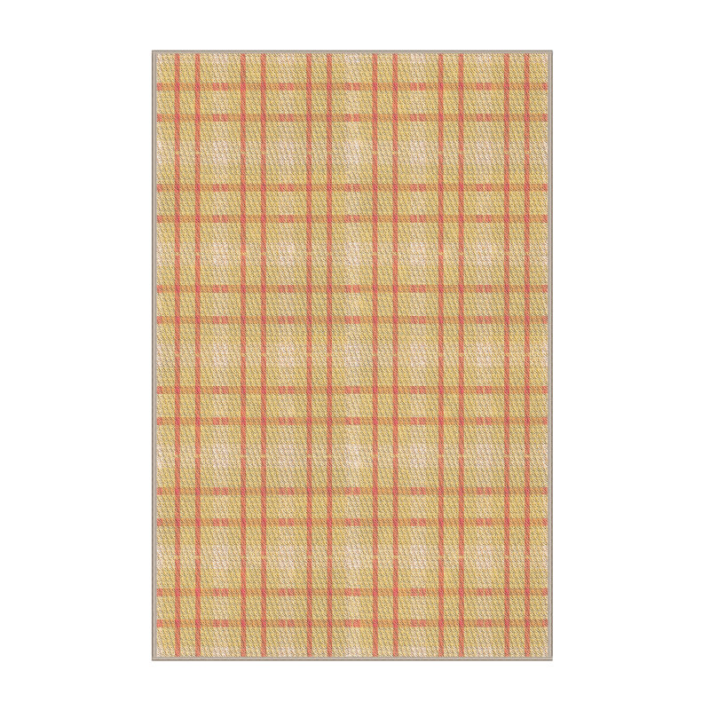 Checkered Indoor Rug, Rectangle 2' x 3'