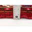 Tapis unique en laine rouge 6 pi 8 po x 9 pi 11 po One Age of a Kind Kind Hilley