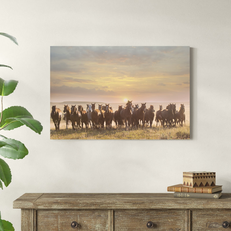 Horse Motion I, H 24 po x l 36 po x P 1,25 po