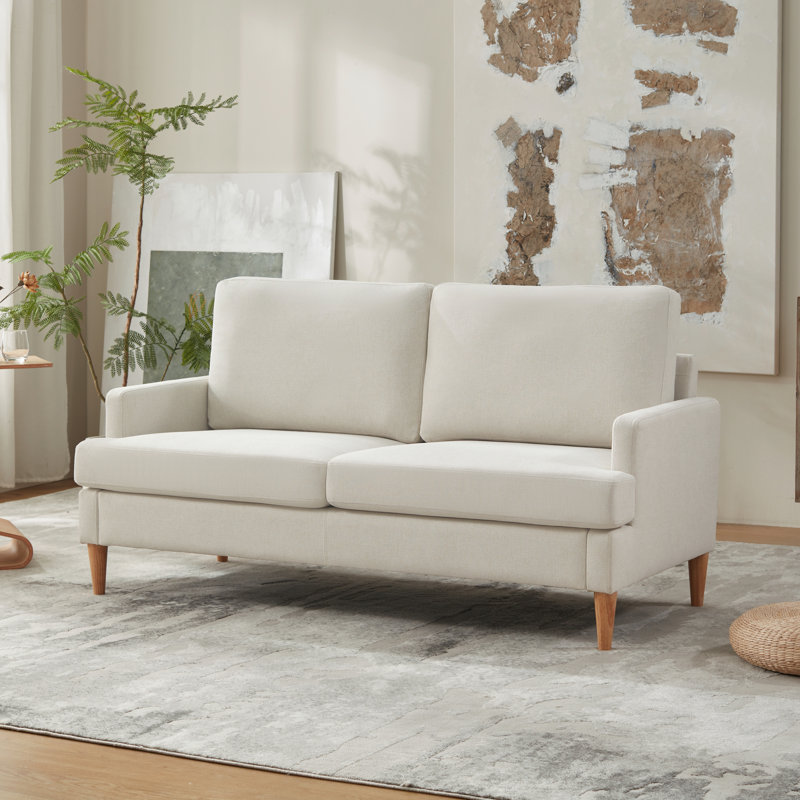 Ensemble de salon rembourré, Beige