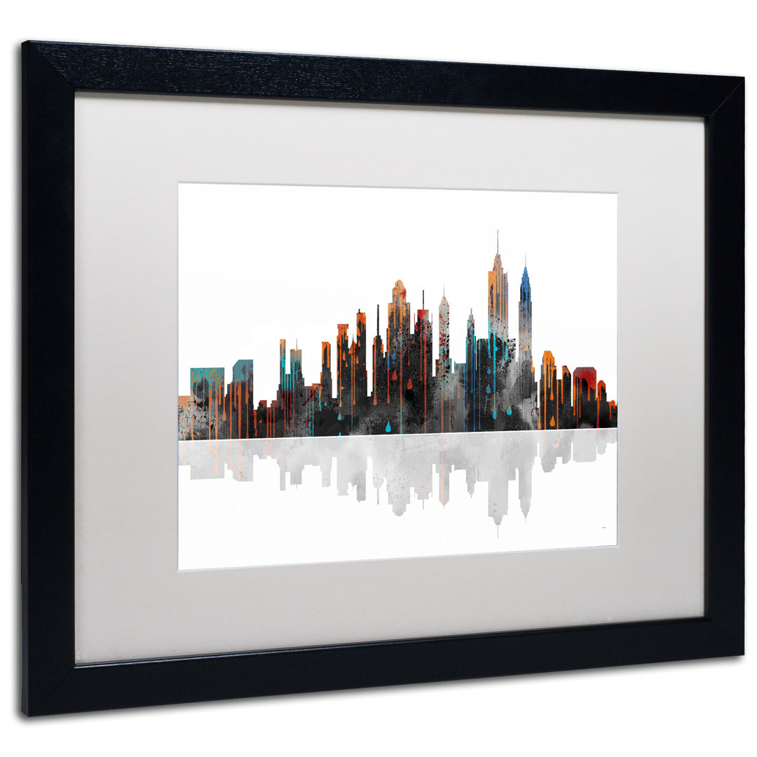 " New York New York Skyline " by Marlene Watson Ebern Designs 