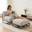 Chaise longue d'extérieur avec repose-pieds Cloud Cloud