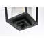 Luminaire suspendu d'extérieur noir Musson-1322074533