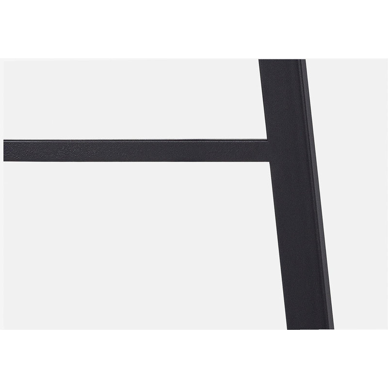 Bureau d'ordinateur, bureau personnel, ordinateur portable, tablettes de rangement, l 48 po, travail, stratifié gris, métal noir, contemporain, moderne