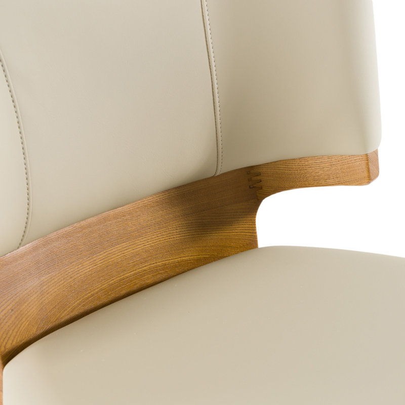Calvary - Mid-century Modern Counter Chair, Walnut