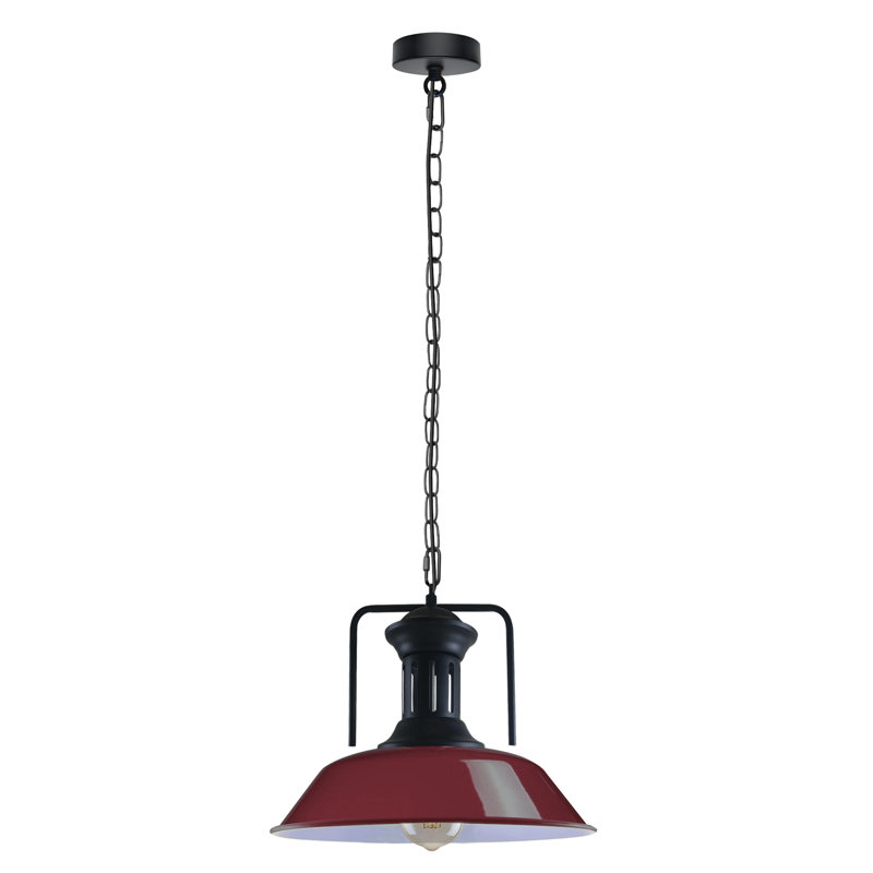 Tom 1 - Light Single Pendant, Burgundy