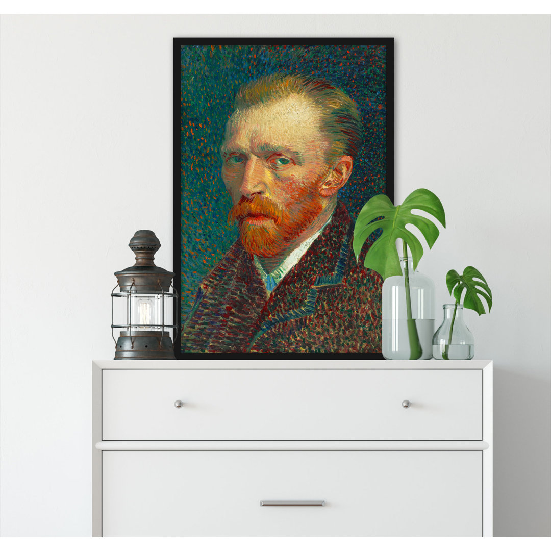 Gerahmter Kunstdruck Self Portrait von Vincent Van Gogh