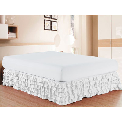 Simple Elegance Ruffled Bed Skirt