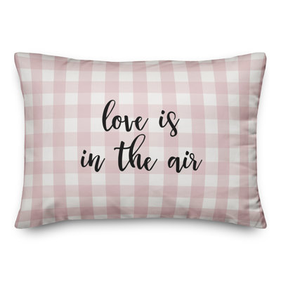  Coussin "Love is in the air"