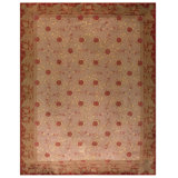 Antique Donegal - Arts & Crafts Ireland Allover Knotted Rug