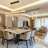 Cataleya Dimmable LED Alabaster Kitchen Island Square / Rectangle  Chandelier-1466371169